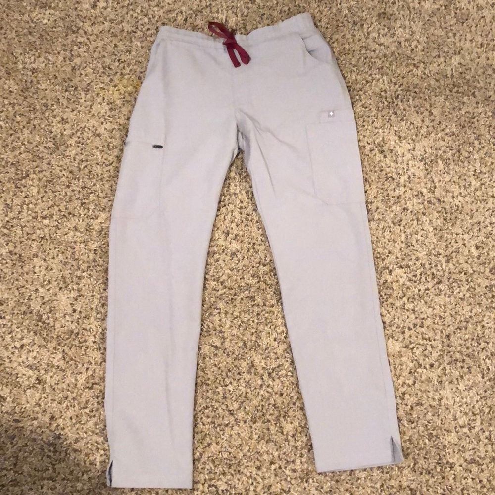 Figs Cement Scrub Bottoms